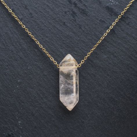 Naszyjnik "Vector" - Siła i Przejrzystość