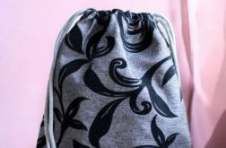 Szary workoplecak XL we wzory