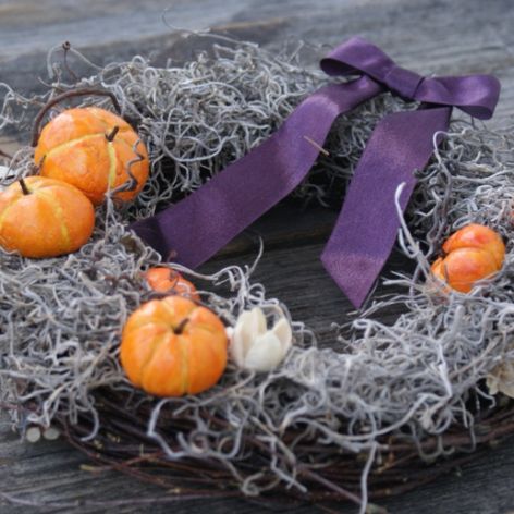 Wianek na halloween