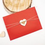Kartka walentynkowa, pocztówka - serce, personalizacja, prezent na dzień chłopaka, prezent na dzień kobiet