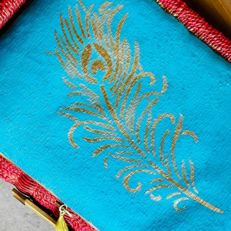 Wiklinowe siedzisko ze schowkiem do przedpokoju, sypialni, boho, półka GRATIS