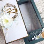 Ślubna kartka w pudełku 1058 - 