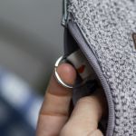 Etui na klucze portfelik z plecionki - 