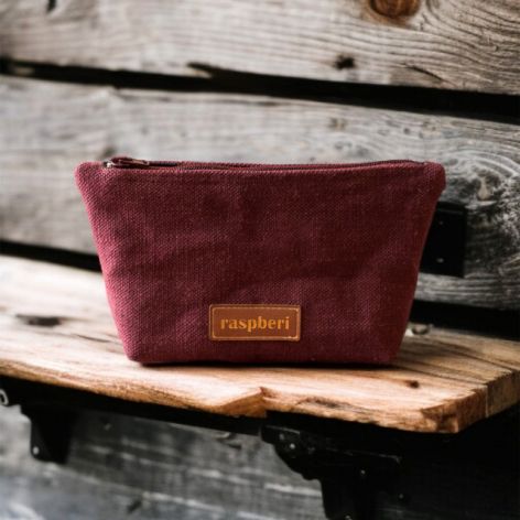 Burgundowa kosmetyczka MIDI I