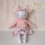 Myszka Kasia, przytulanka, prezent GOTOWA - 