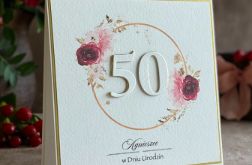 Kartka urodzinowa z kopertą prezentową, BH50b