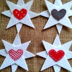 Ozdoby choinkowe świąteczne z filcu HANDMADE - 