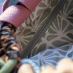 Mini plecak patchwork panterka - 