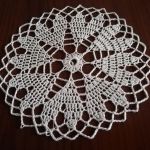 Serwetka ecru 17 cm - 