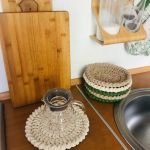 Podkładka pod kubek ,2szt., podkładka na stół okrągła 15cm . - 