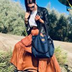 Torba shopperka Mili Duo Braid MDB2 - czarna - 