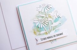 Kartka ręcznie robiona ze słowami wsparcia