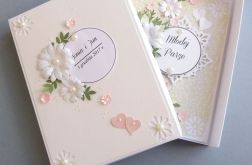 Komplet ślubny z perłami