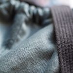 Pikowana torba z kominem do wózka - 