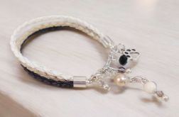 Bransoletka rzemykowa trzy kolory