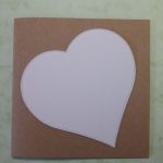 scrapki - duże serca (10 szt.) - serduszko na kartce o wymiarach 14cm/14cm
