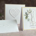 Kartka ślubna z pudełkiem i kopertą, WA 23 - Kartka ślubna z pudełkiem i kopertą