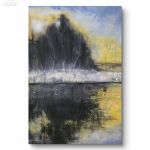 Kompozycja zimowa na płótnie,  70x50x1cm  - 