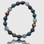 Bransoletka kolorowa dla mężczyzn.  - bez tła