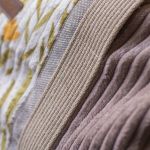 Sztruksowa torba podróżna patchwork - 
