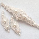 Bransoletka Perłowa Ecru - 