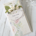 Kartka ślubna w pastelowych kolorach v.2 - ślubna kartka w pastelach 3