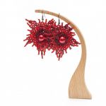 Ręcznie szyte kolczyki Carmen - 