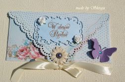 Kopertówka z okazji ślubu ' różany poranek'