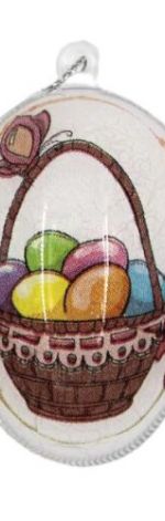 Jajko Akrylowe Dekoracyjne na Wielkanoc - Wesołych Świąt