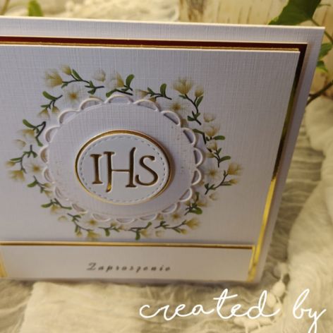 Zaproszenie na Komunię nr.5