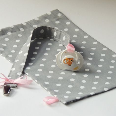 woreczek na drobiazgi i smycz