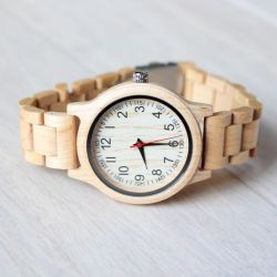 Damski drewniany zegarek FULL WOOD MAPLE