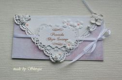 Pamiątka Chrztu św. - 'różowo perłowo'