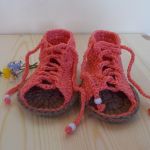 Sandałki sznurowane - buciki dla dziecka
