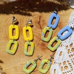 "Vila I" - kolczyki z gliny polimerowej. - podgląd na serię Vila