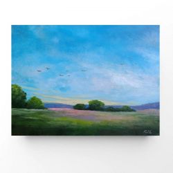 NASZE MIEJSCA- obraz akrylowy formatu 30/40 cm 