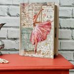 Szafka ręcznie malowana, delikatny kolor, ludwikowska, dekory, wysyłka - 