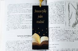 Zakładka do książki - z grafiką książki