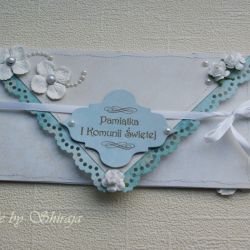 I Komunia św. ' turkusowe damaski'