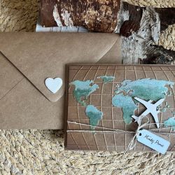 003,kartka na ślub w szczęśliwą podróż 