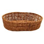 Kosz Wiklinowy Ręcznie Pleciony 47x32x12 cm – Naturalny, Ekologiczny - 