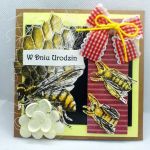 Kartka dla pszczelarza #2 pszczoły miód  - 2