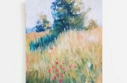 Pejzaż 5-praca formatu 24/18 cm