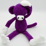 Małpka fioletowa - zdjęcie w pozycji 3