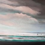 Morze-obraz akrylowy formatu 70/100 cm  - 