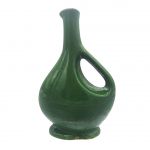 Ręcznie Robiony Zielony Dzbanek Ceramiczny – Unikalny Akcent do Domu  - 