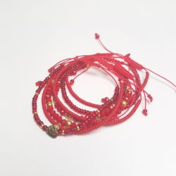 Bransoletka Boho Makrama Sznurek