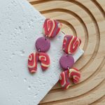 "Essa" - kolczyki z gliny polimerowej. - wygodne