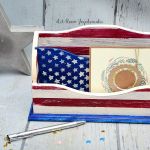 Listownik/ organizer AMERICAN FLAG - 