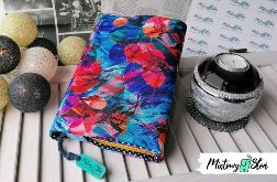 Otulacz / etui na książkę ~ kolowe liście Otulacz / etui na książkę ~ kolowe liście